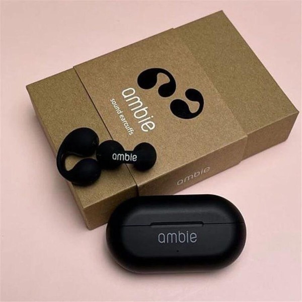 Fones De Ouvido Sem Fio Ambie Bluetooth 5.0 TWS Sound Earcuffs Condução De Ossos