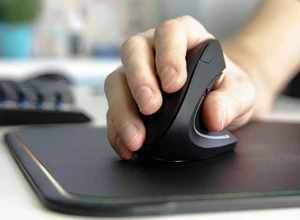 Mouse Vertical Sem Fio Ergonômico com DPI Ajustável: Mais Conforto e Produtividade no Dia a Dia