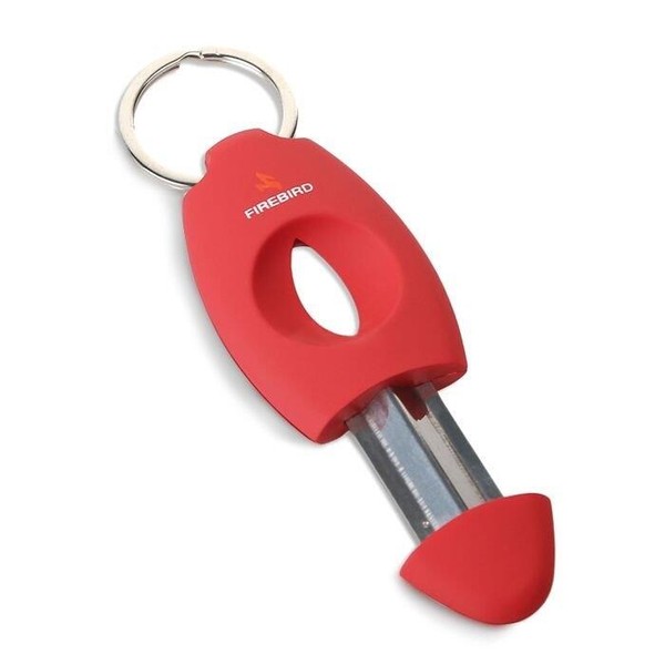 Cortador de Charutos Colibri Firebird Viper V-CUT - Vermelho