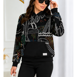 Conjunto Calça Térmica com Casaco Moletinho Tropical