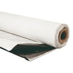 Lona dupla face preta e branca 200 micras 4x5m