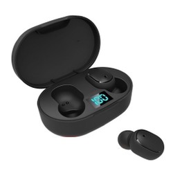 Fone E6s: Bluetooth 5.0 TWS com Status de Bateria e Carregamento sem Fio