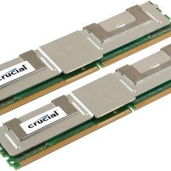 Kit Memoria de Servidor Crucial 4GB 2X2GB 667Mhz PC2-5300 CL5 ECC Fully Buffered Ddr2 SDRAM OEM - CT