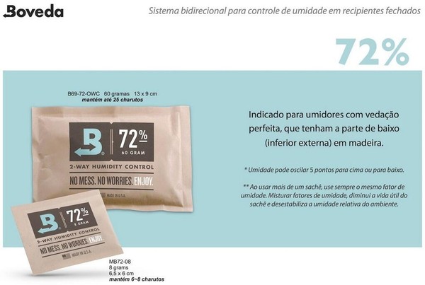 Boveda 72% (60g)