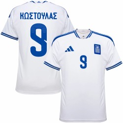 Camisa Seleção Grécia Home 2026/27 ΚΩΣΤΟΥΛΑΣ 9