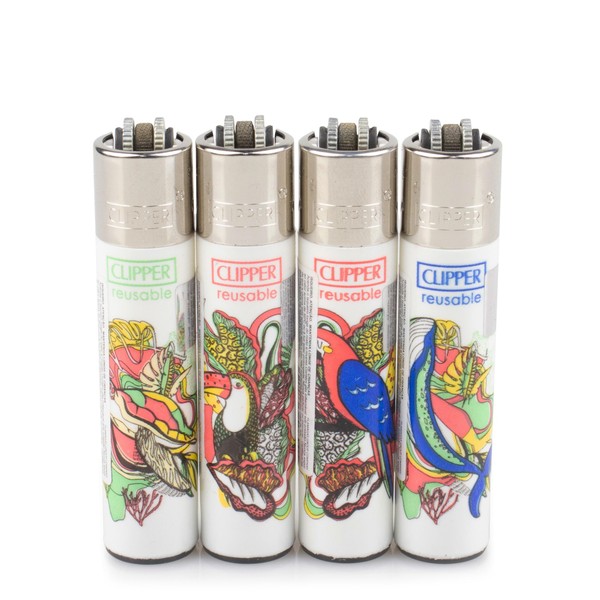 Isqueiro Clipper Tropical - Estampas Sortidas (Un.)