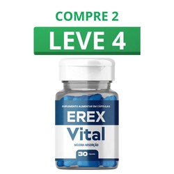 Erex Vital 30 Cápsulas + Frete Grátis