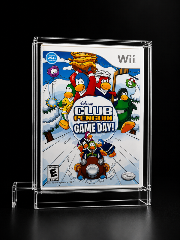 Case Acrílica Premium para Jogos de Nintendo Wii