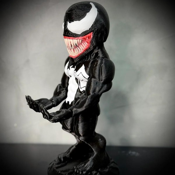 Suporte Premium Action Figure Controle Playstation Xbox Venom de luxo pintado a mão Pronta Entrega