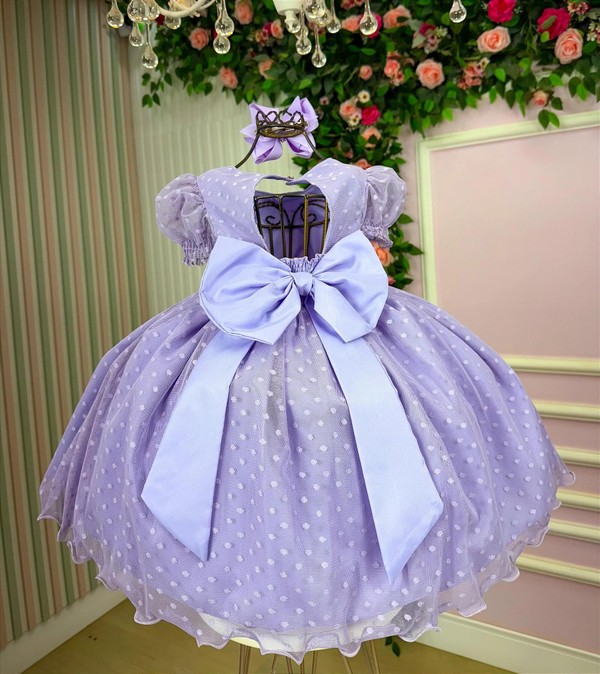 Vestido Luxo - Bolinhas 