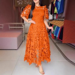 Vestido Feminino de Renda Anaju