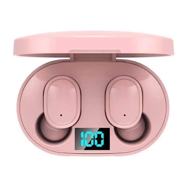 Fone De Ouvido Sem Fio E6s Bluetooth 5.0 Tws Com Tela LED Digital MING