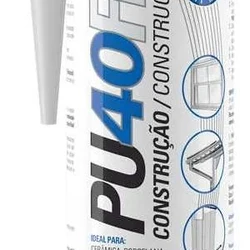Kit 2 Pu 40 Branco 387g Tekbond + Pistola Aplicadora