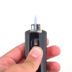 Isqueiro Maçarico Honest 434 - Preto (1 Chama)