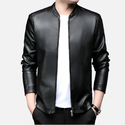 Jaqueta de Couro Masculina Alpha Man