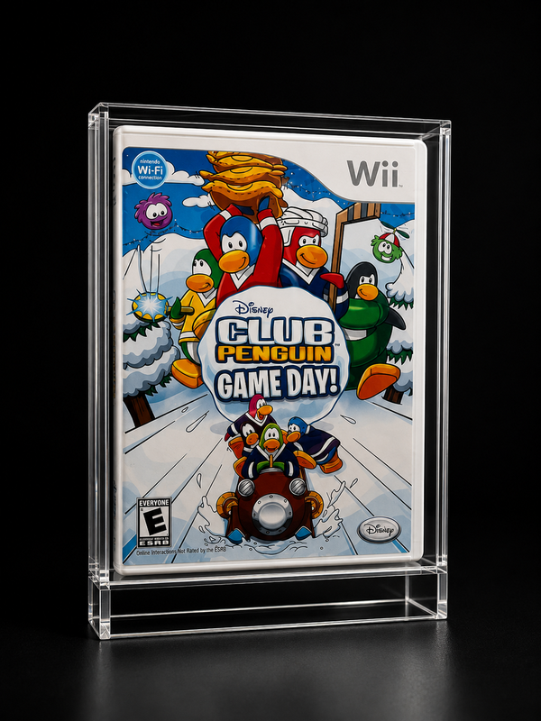 Case Acrílica Premium para Jogos de Nintendo Wii