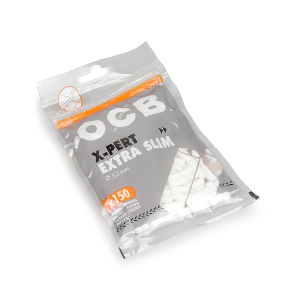 Filtro para Cigarro OCB Extra Slim 5,2mm (Pacote com 150)
