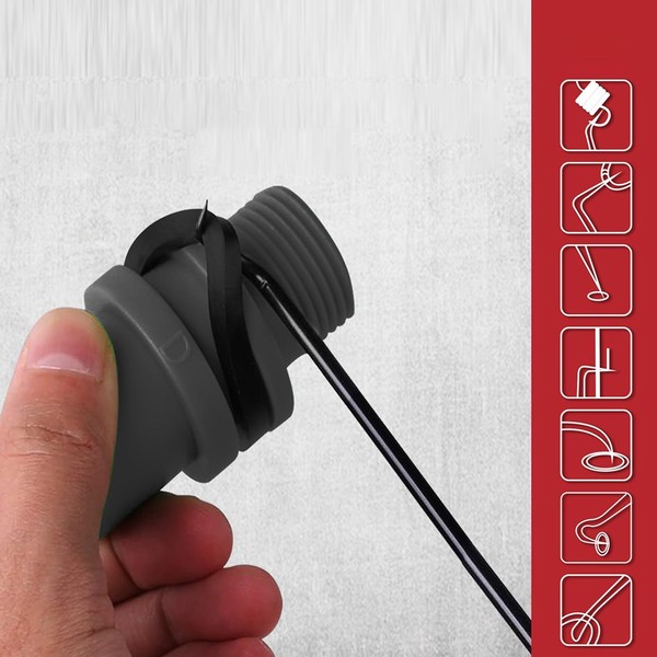 Conjunto de picareta e gancho de precisão, 10/4 peças, vedação de óleo de carro/o-ring, mini ganchos de precisão, removedor profissional de extrator