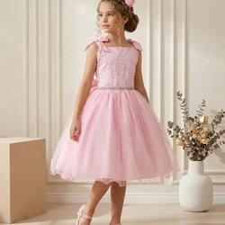 Vestido Luxo - Rosa Bebê