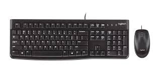 Kit Logitech Teclado USB MK120 Preto
