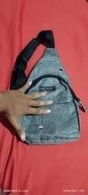 Mochila masculina bolsa impermeável de ombro pequena enviar cor aleatória
