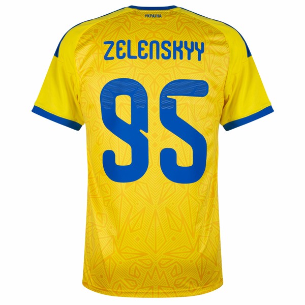 Camisa Seleção Ucrânia Home 2026/27 Zelenskyy 95