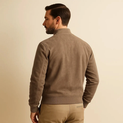 Jaqueta Masculina de Suede Old Money Matezzo