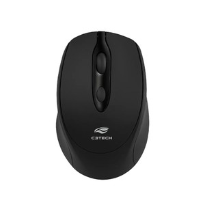 Mouse Sem Fio Recarregavel Dual Mode Preto C3Tech