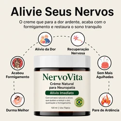 NervoVita Creme de Alivio e Reparo para Dor