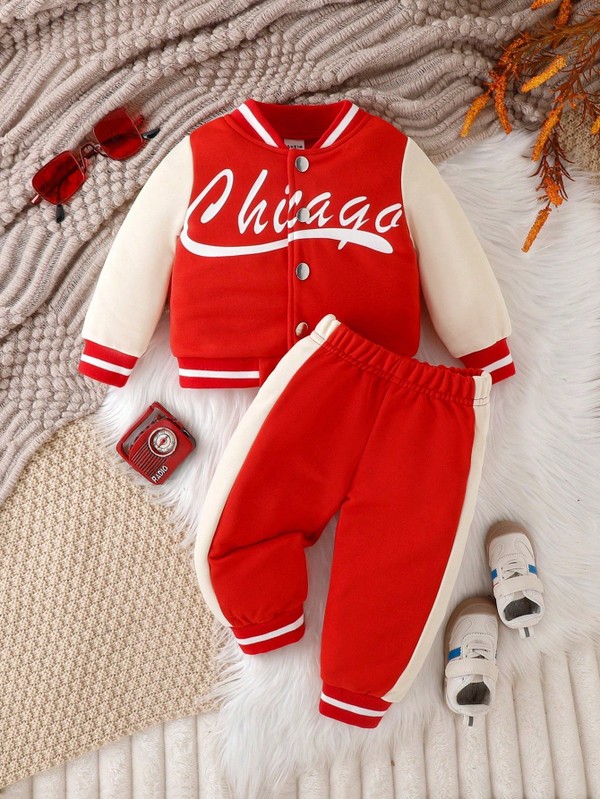 Conjunto Varsity Red Chicago