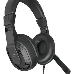 Fone com Microfone USB C3Tech PH-300BK – Preto