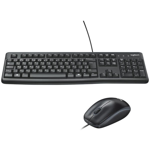 Kit Logitech Teclado USB MK120 Preto