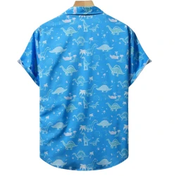 Camisa Vinser Jurassic Azul