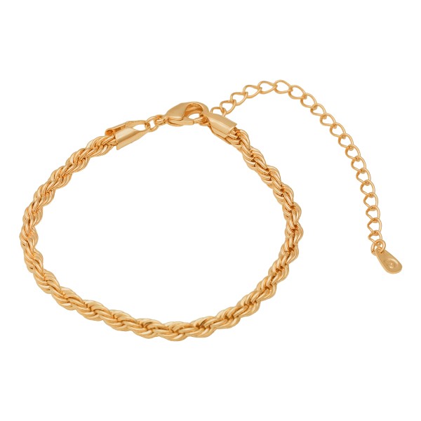 Pulseira Éther Dourada
