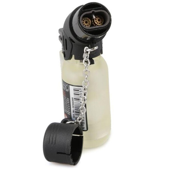 Isqueiro Maçarico Angle Double Jet Zengaz - Transparente (2 Chamas)