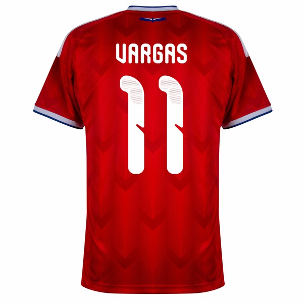 Camisa Seleção Chile Home 2026/27 Vargas 11