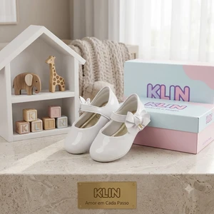 SAPATILHA PRINCESA  BRANCO KLIN 152157 