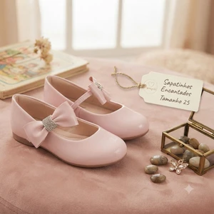 SAPATILHA  LANA LAÇO STRASS  ROSA IORGUTE PAMPILI  678004