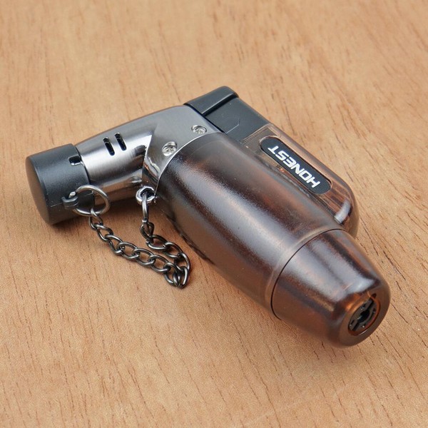 Isqueiro Maçarico Honest 261 - Marrom (1 Chama)
