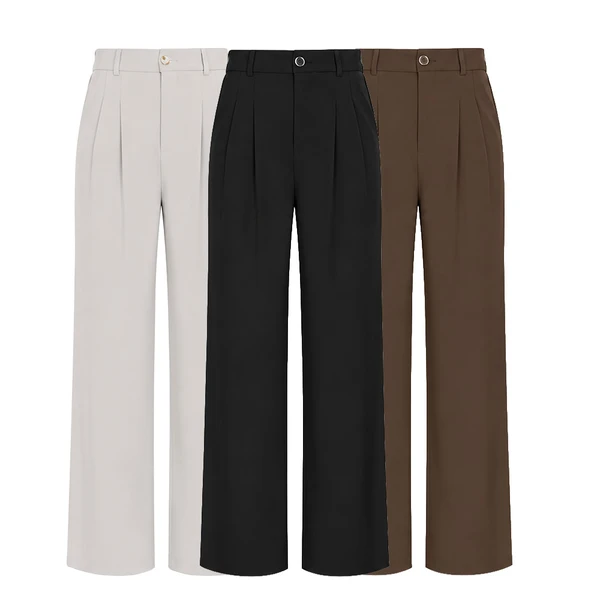 [LEVE 3 PAGUE 2] Calça Feminina Helena em Seda Gelo e Elastano (Elegante, confortável e irresistível!)