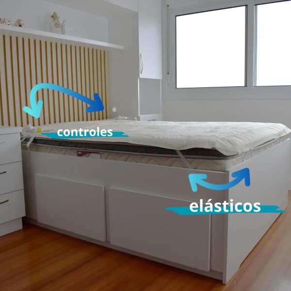 Lençol Térmico Luxo 100% Algodão com Controle de Temperatura