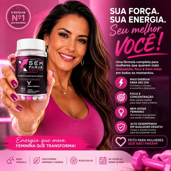 XSemParar Feminino melhor que Maca Peruana Energia Vitalidade Diária
