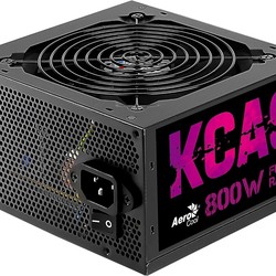 Fonte para PC Aerocool ATX 800W KCAS Sem Cabo - KCAS 800W