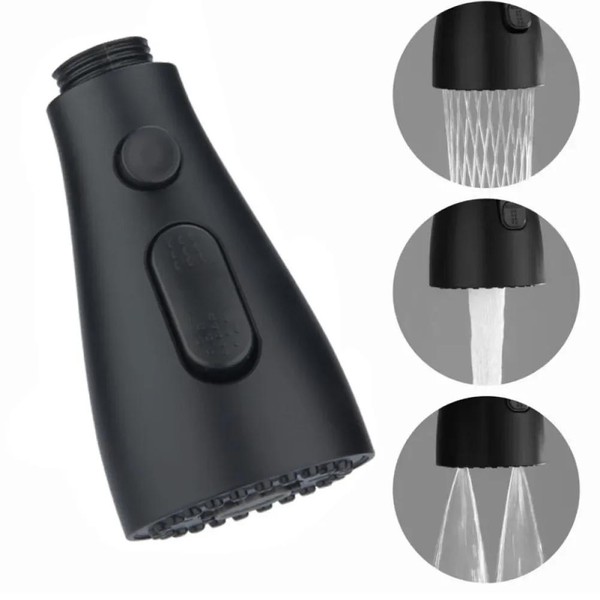 Bico pulverizador para torneira de cozinha, 3 modos, abs, economia de água, pia do banheiro, chuveiro, cabeça de spray para conexão de 1/2