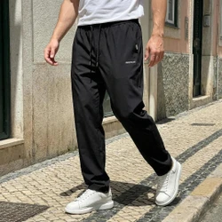 [Leve 3, Pague Só 2] Calça Keldor Masculina em Tecido Ice Silk e Elastano de Alta Fluidez com Cós Elástico Ajustável