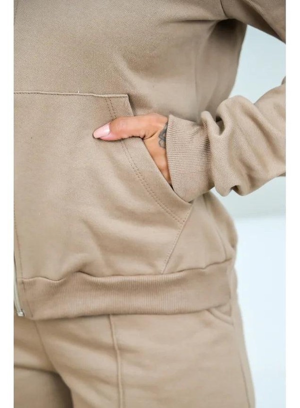 Conjunto Moletom Peluciado Urban Cappucino