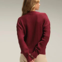 Blusa Trançada Varena De Inverno Velour