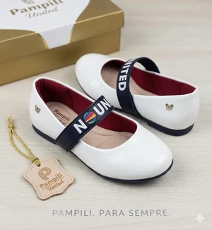 SAPATILHA PAMPILI 295 SUPER FOFURA BRANCO NOW UNITED 295287 