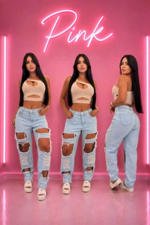 CALÇA JEANS MOM PIMENTA ORIGINAL