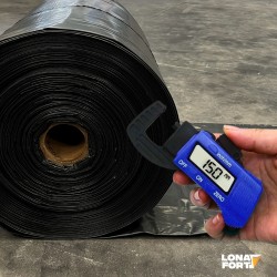 Lona Preta 8x50 20kgs Pronta Entrega Multiuso Construção